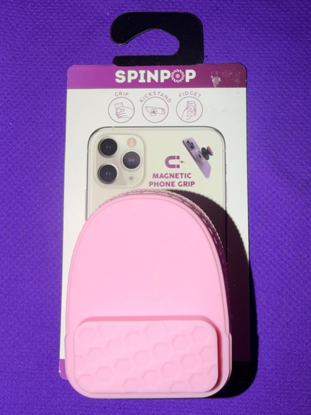 Magnetic Phone Grip - Pink